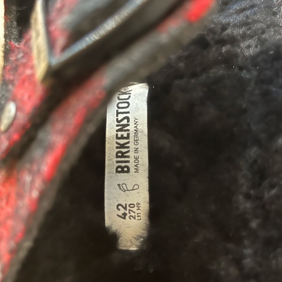 Birkenstock Red and Black Sandals - Picture 4 of 8